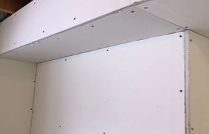 joint at corner of supporting walls Tape In Mud™️ Liagle Tapeless Drywall Finishing