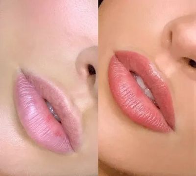 Lip blush technique in charlotte, nc