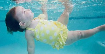 We teach far more than rollover skills , trust, and lifelong swimming foundations for life!