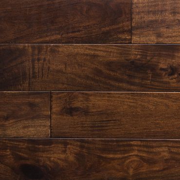Caramel Macchiato Acacia hardwood flooring top view.