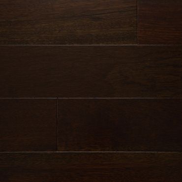 Ipe Brazilian Cherry engineered hardwood flooring top down view.