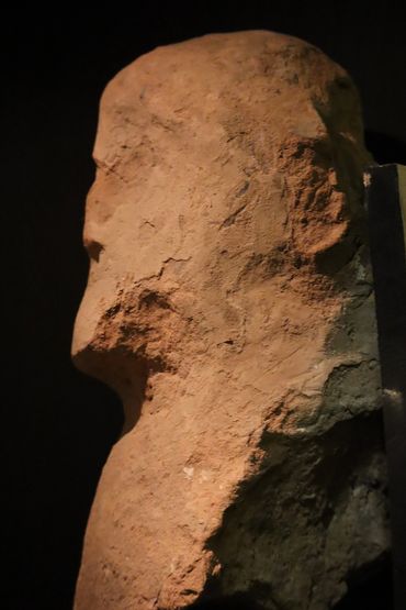 Idol resembling Canaanite gods El the father of gods, Hadad (Baal) his son and the female goddess