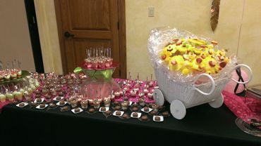 Mini Desserts and Fruit