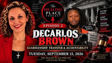Podcast episode featuring DeCarlos Brown on guardianship and accountability.