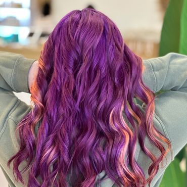 Hair salon, hair extensions, bridal hair, balayage