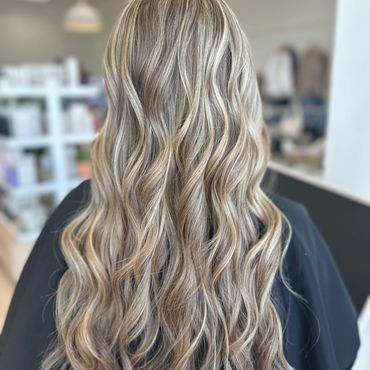 Hair salon, hair extensions, bridal hair, blonding, balayage
