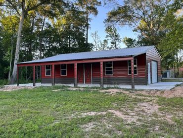 24x45x10 metal barndominium