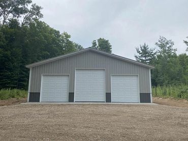 40x60x10 3 car garage