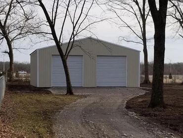 40x40x14 commercial 2 car garage