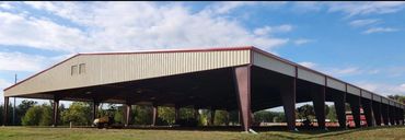 covered riding arena, pavillion, farm equipment or hay storage