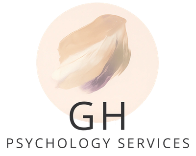 Logo for GH Psychology Services.