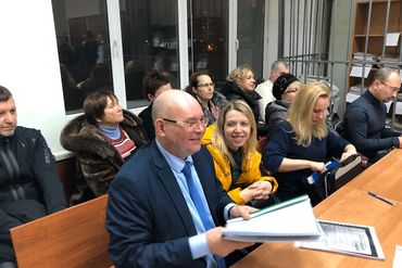 Представители Канала имени Москвы, Московской области и жителей Терпигорьево на Суде