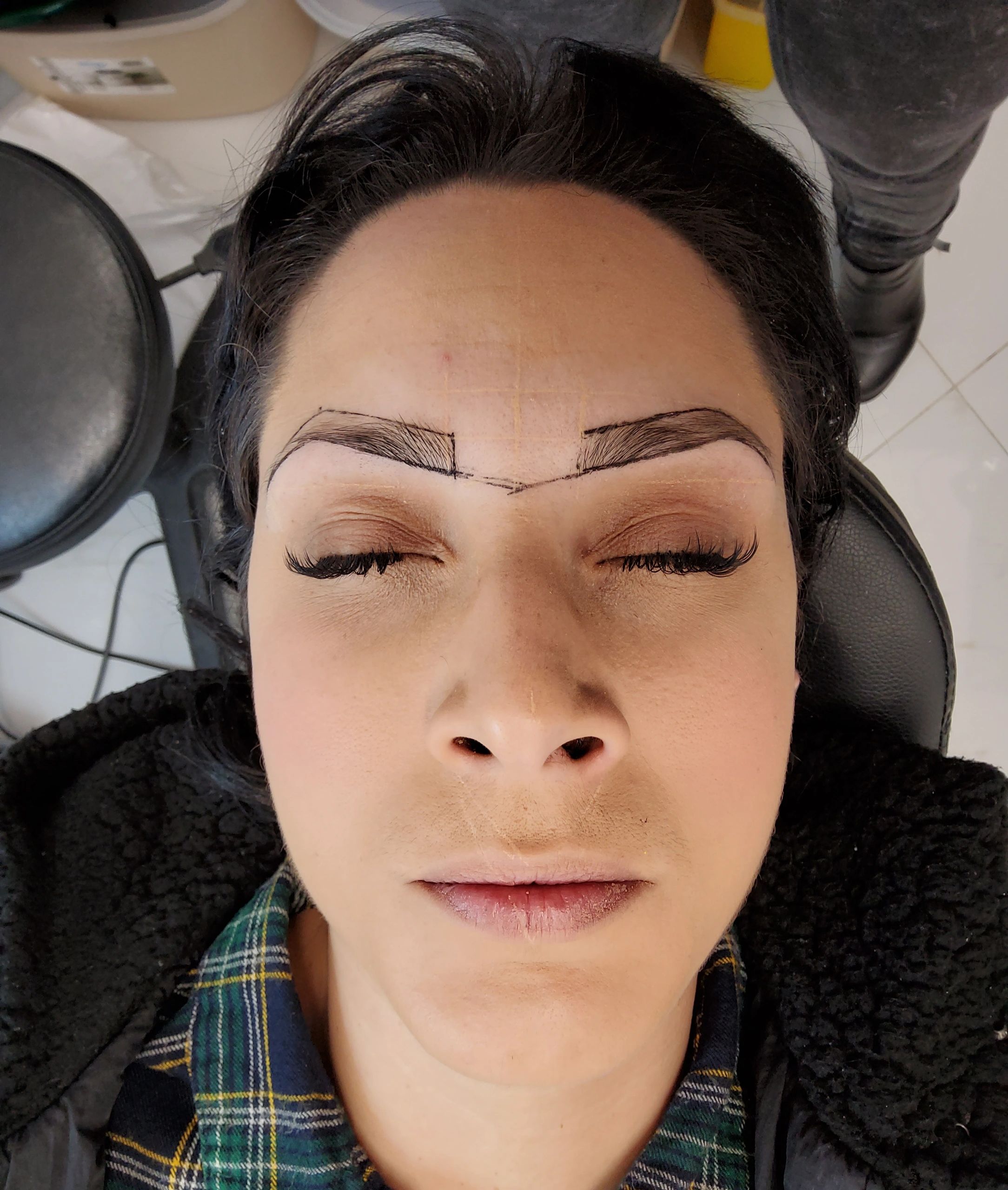 Eyebrow mapping