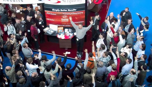 Best crowd draw for a trade show booth or exhibit. Tradeshow Magic