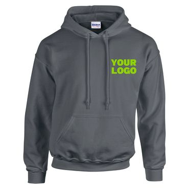 Printed or Embroidered Hoodies available in 26 colour options.