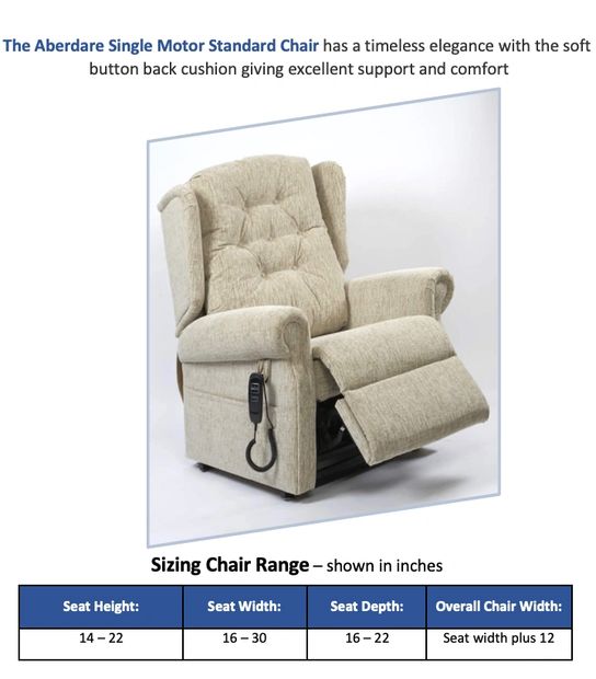 The Aberdare Rise & Recliner chair