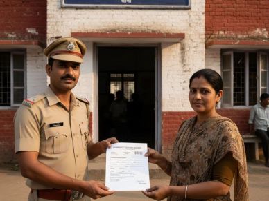 Community Service Register (CSR) issued instead of FIR by the police.
