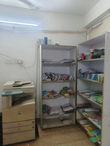 Legal office records, case files, and court documents systematically maintained for ongoing litigati