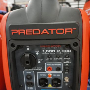 Predator branded generator