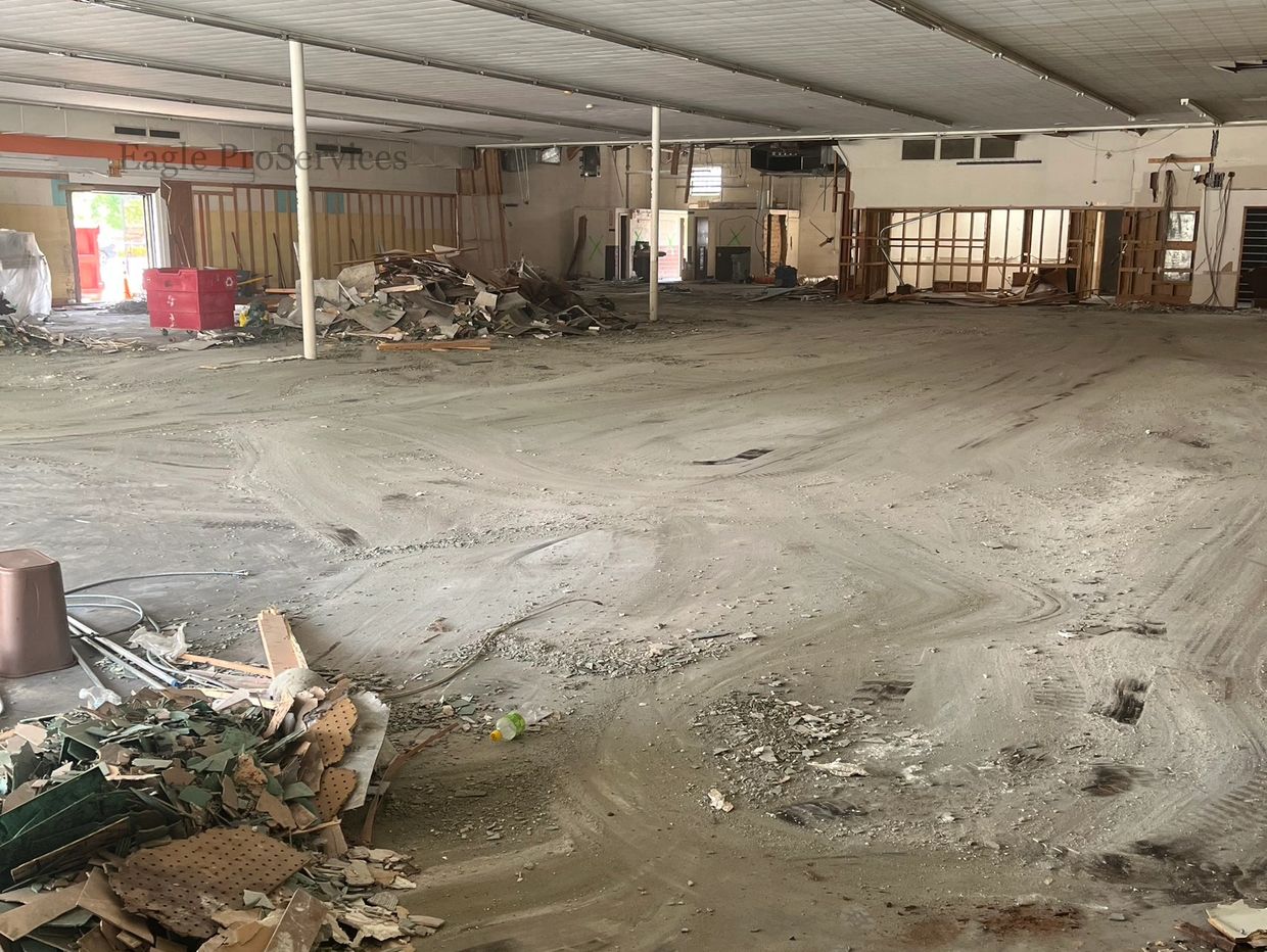 .Commerical demolition