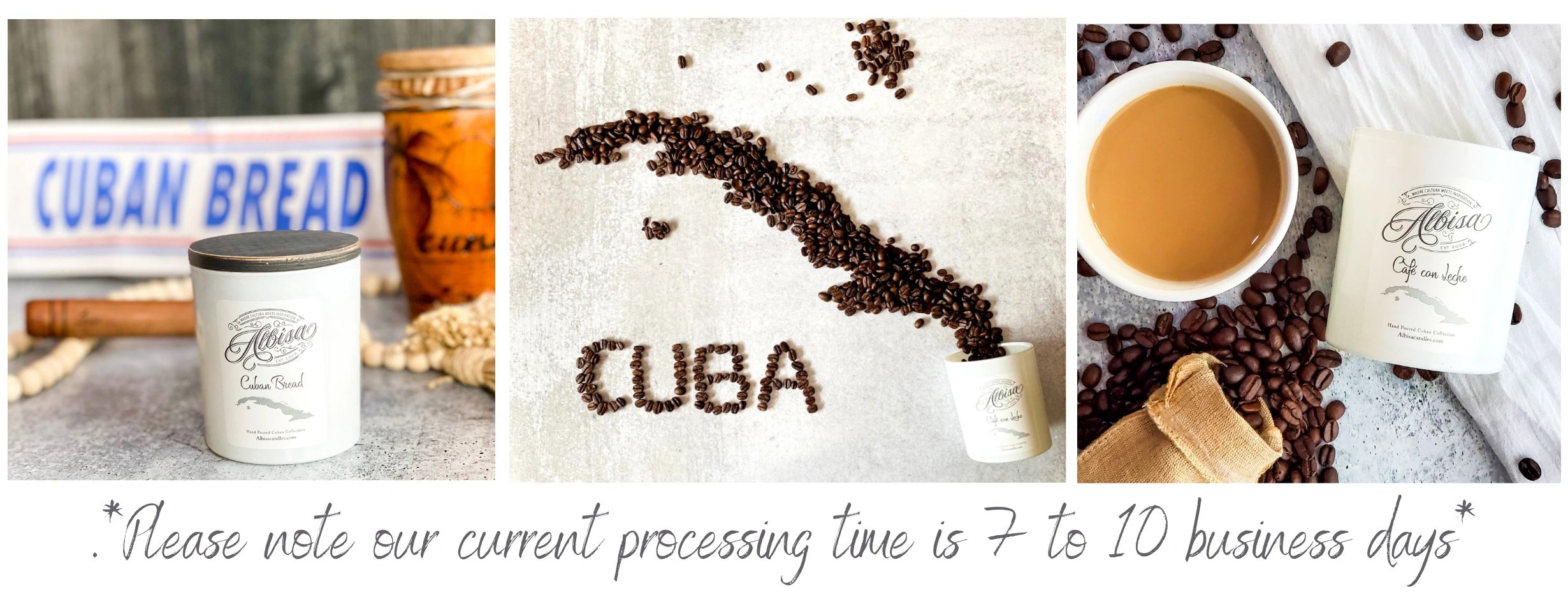 Albisa Candles Cuban Bread, Havana Nights, Cuban Candle Albisa Candles