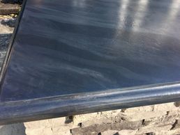 Outdoor  Kitchen, concrete countertop, outdoor living space, hardscape contractor