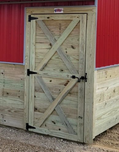 options, crossbuck door