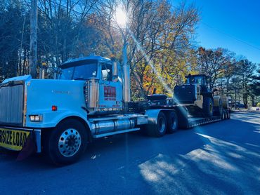 CAT loader transport