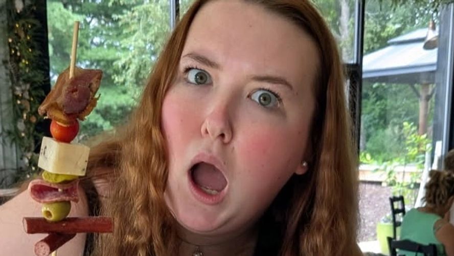 Reaction to "Jazzed up bloody Mary Smash Burger.