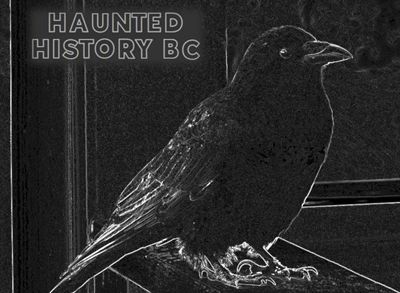 Haunted History BC brand and symbolism, folklore and legends of the crow, historians, historical
