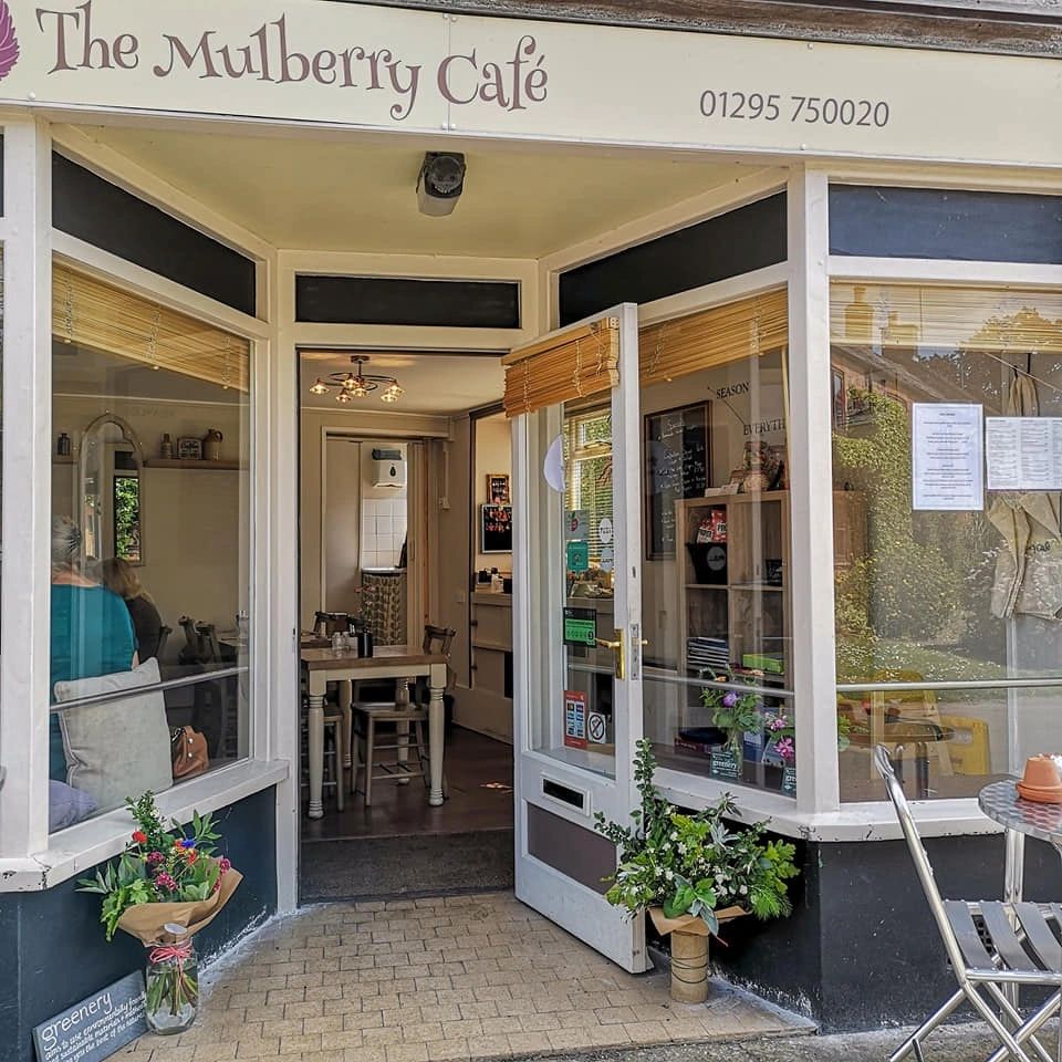 Front of cafe
