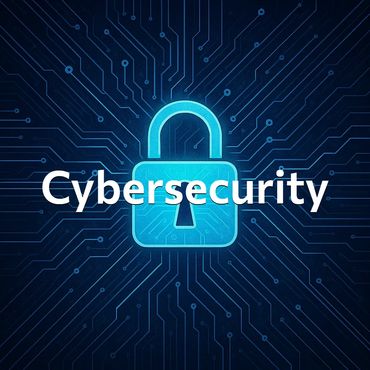 Digital lock symbolizing cybersecurity protection.