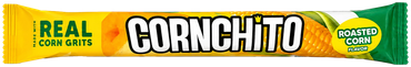 Cornchito roasted corn flavor snack made with real corn grits.