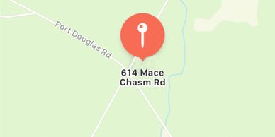 314 Mace Chasm Road Keeseville NY Mossbrook Roots Flower Farm location