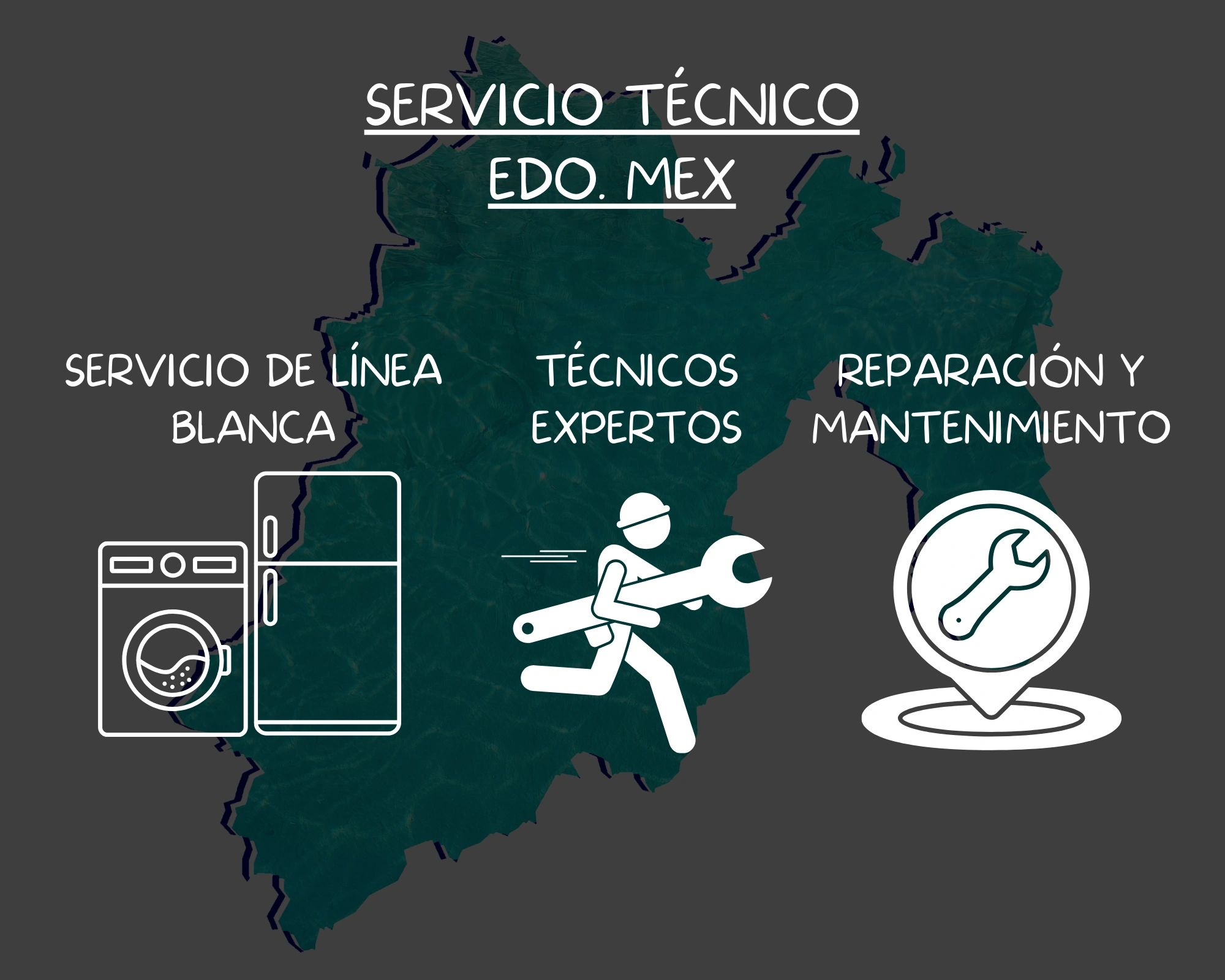 Servicio Técnico Estado de México, Servicio de Lavadoras y Refrigeradores, Técnicos Expertos.