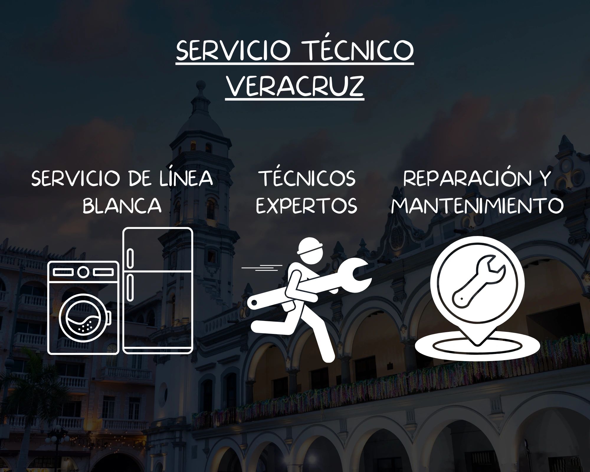 Servicio Técnico Veracruz, Servicio de Lavadoras y Refrigeradores, Técnicos Expertos.