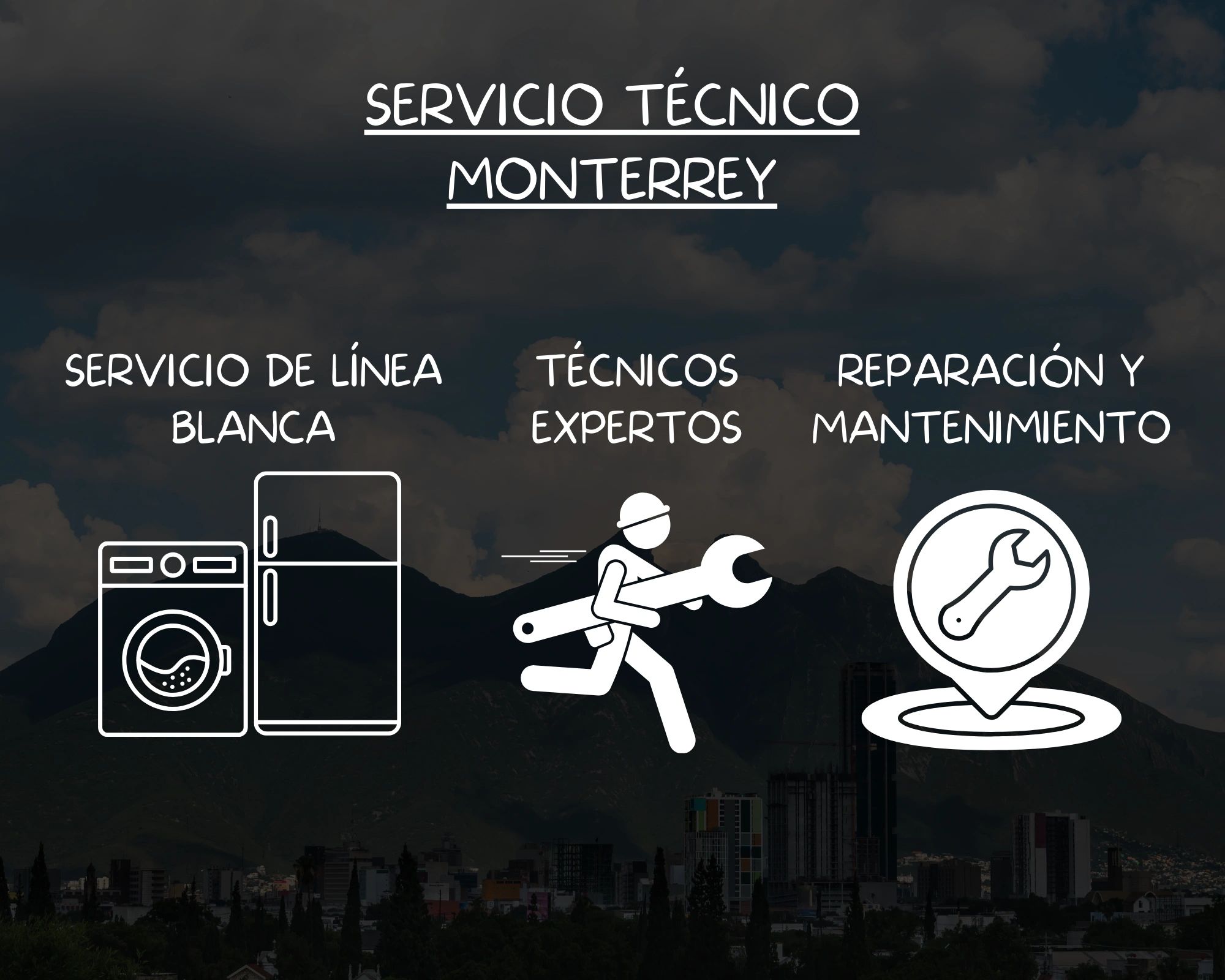 Servicio Técnico Monterrey, Servicio de Lavadoras y Refrigeradores, Técnicos Expertos.