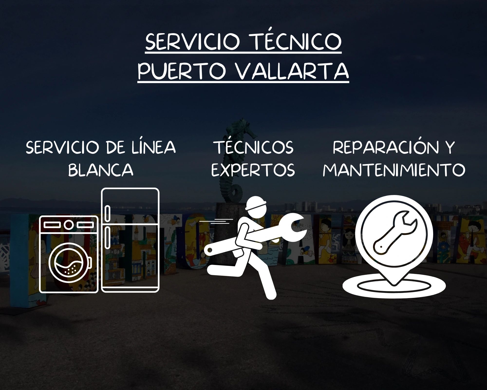 Servicio Técnico Puerto Vallarta, Servicio de Lavadoras y Refrigeradores, Técnicos Expertos.
