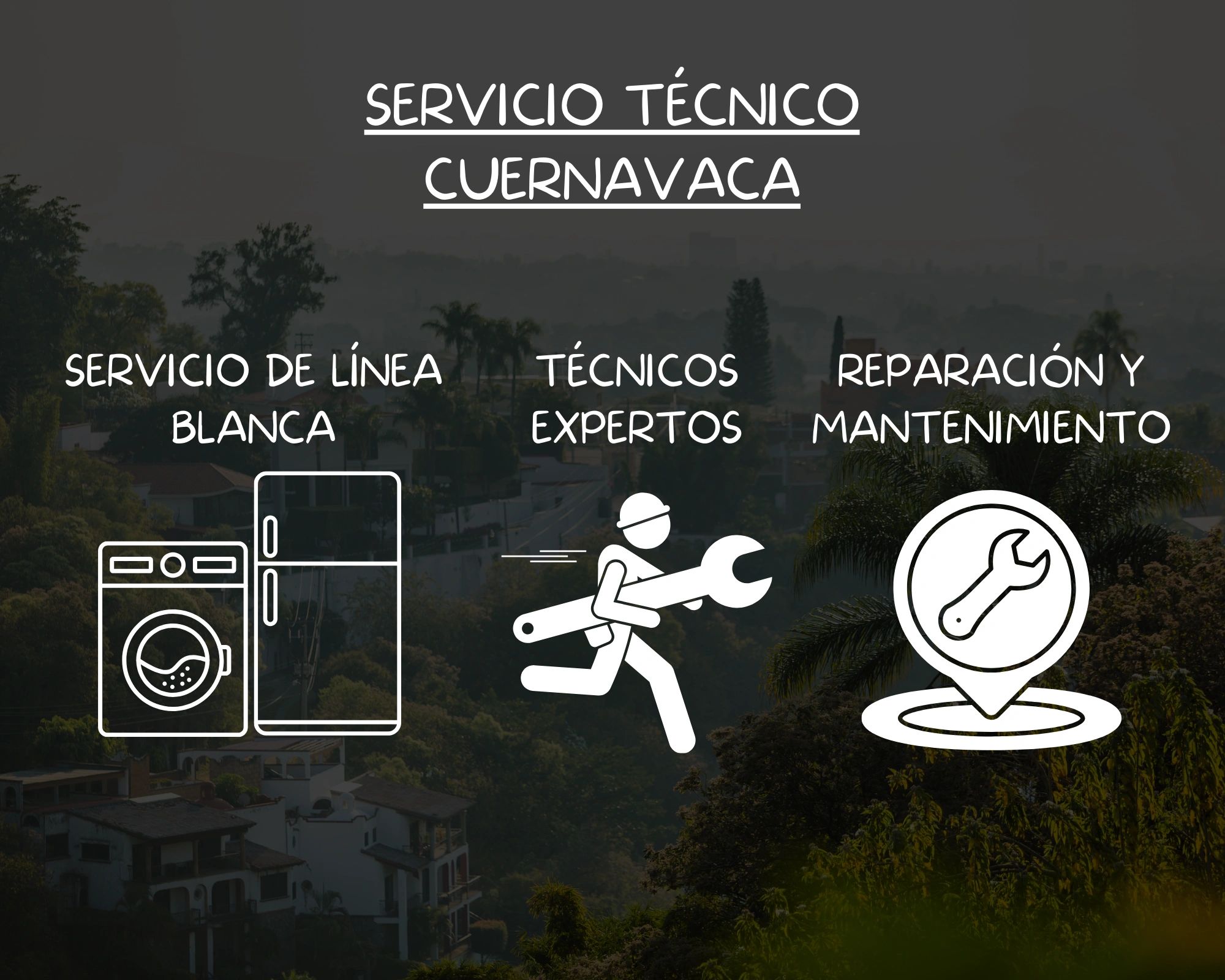 Servicio Técnico Cuernavaca, Servicio de Lavadoras y Refrigeradores, Técnicos Expertos.