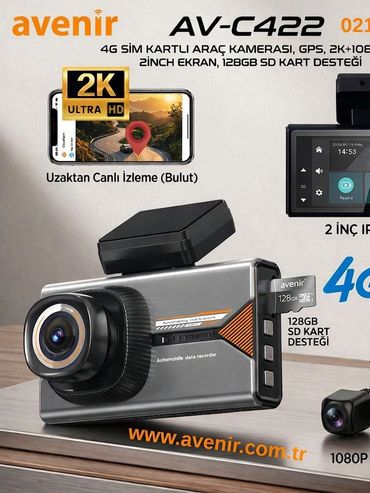 araç kamera sistemleri esenyurt ESENLER başakşehir istanbul avenir C422 SİM KARTLI ARAÇ KAMERASI