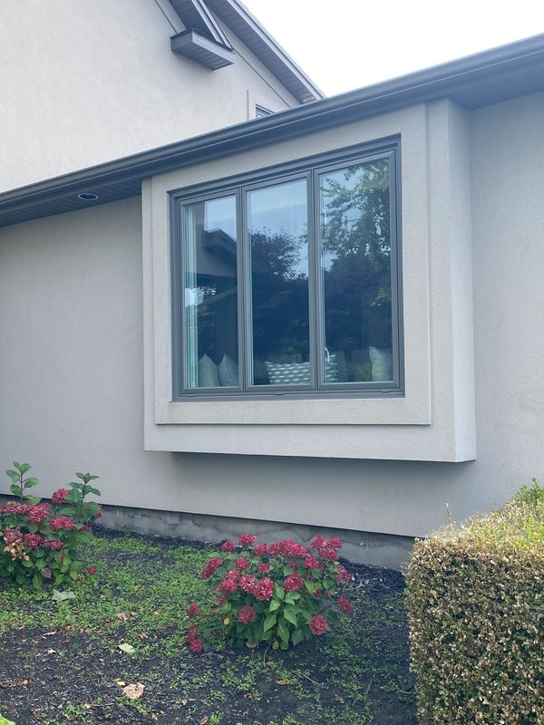 Mould removed from stucco