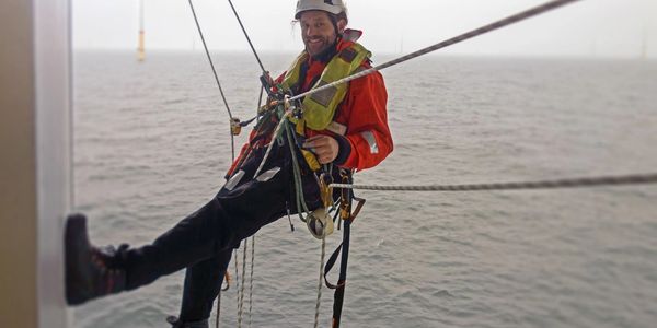 Rope Acces rigger blade technician