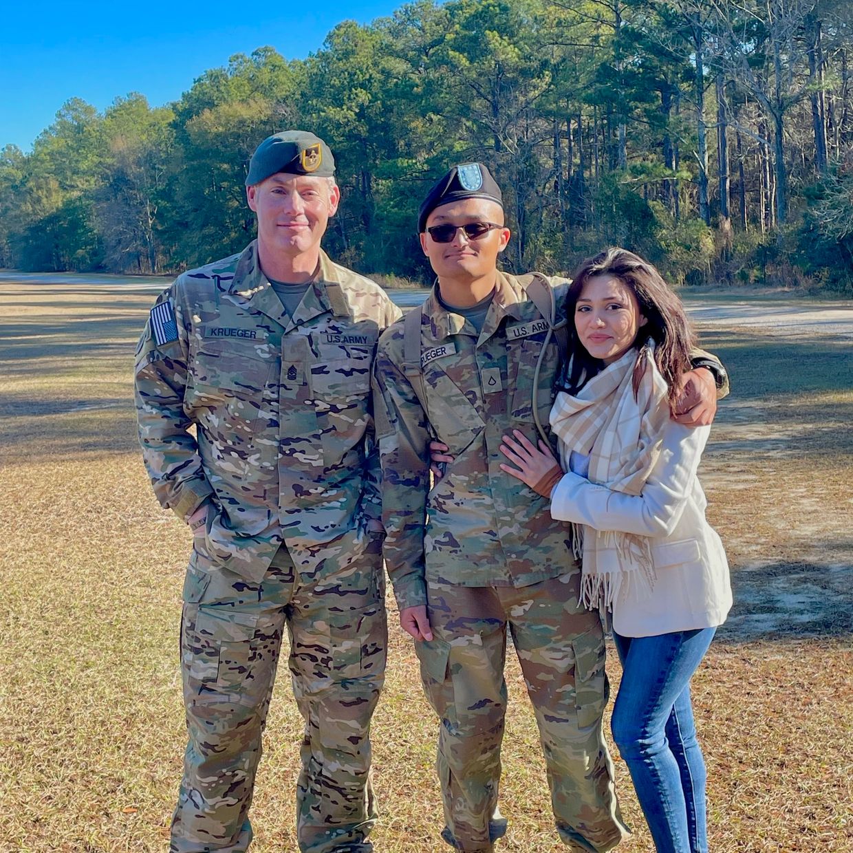 I'm a U.S. Army veteran (2017–2019) from a deeply military family — from my grandfather to my cousin