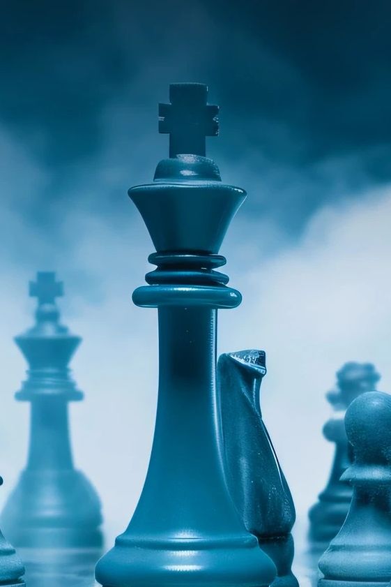 Book cover with chess pieces symbolizing strategy in change management.