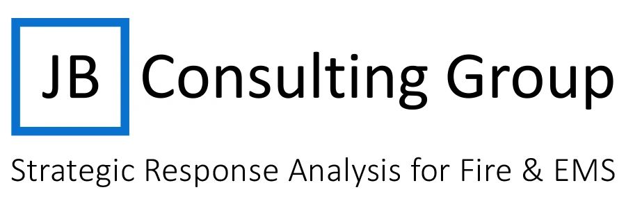 Logo of JB Consulting Group for Fire & EMS analysis.