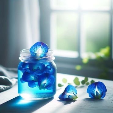 Butterfly Pea jelly