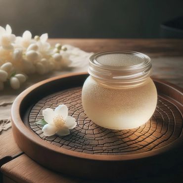 Jasmine and Strawberry jelly