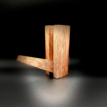 Piano Key Hook Hidden Wooden Wall Hook Folding Coat Hanger Handmade Minimalist Entryway Organizer
