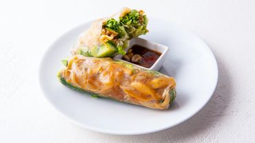 Jicama and Beansprout Roll