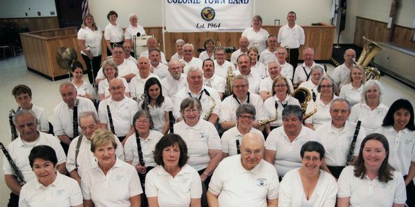 Photo of Colonie Town Band members